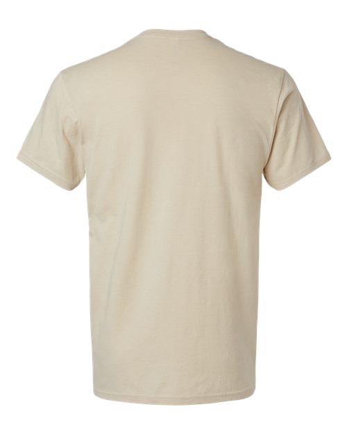 American Apparel 2004CVC Heather Bone back