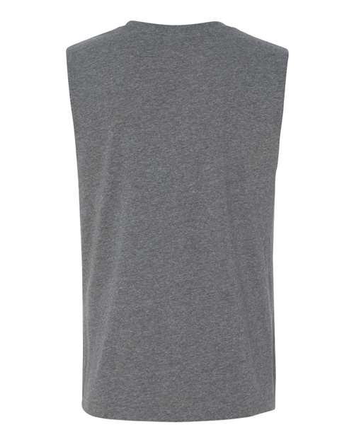 BELLA + CANVAS 3483 Deep Heather back
