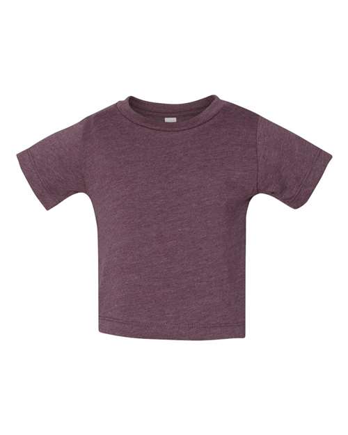 BELLA + CANVAS 3001B Heather Maroon front