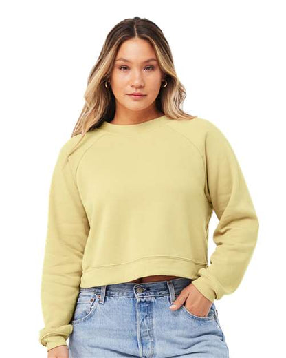 BELLA + CANVAS 7505 French Vanilla model front