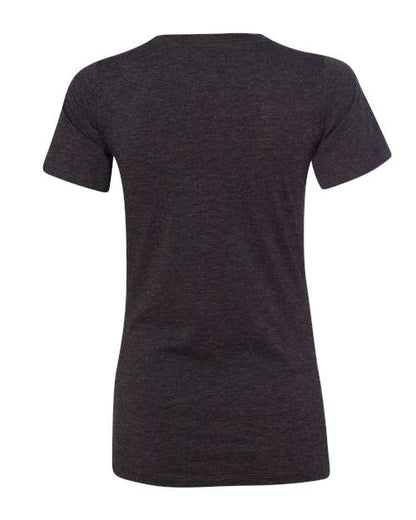 BELLA + CANVAS 6415 Charcoal Black Triblend back
