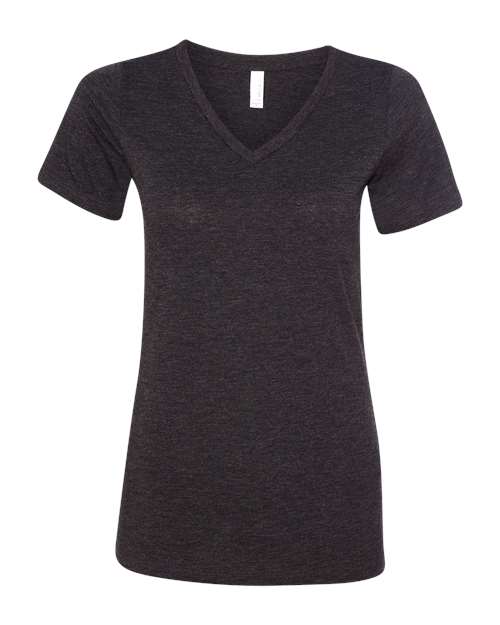 BELLA + CANVAS 6415 Charcoal Black Triblend front