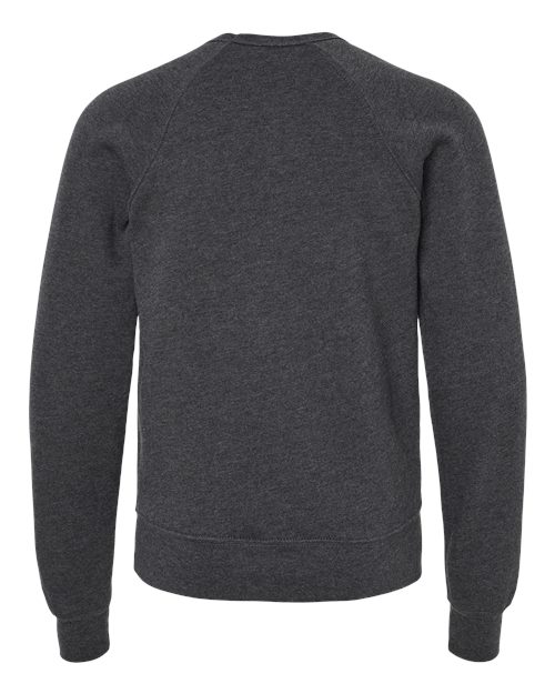 BELLA + CANVAS 3901Y Dark Grey Heather back