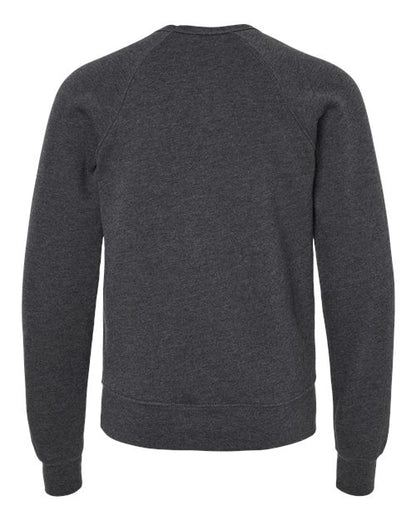 BELLA + CANVAS 3901Y Dark Grey Heather back