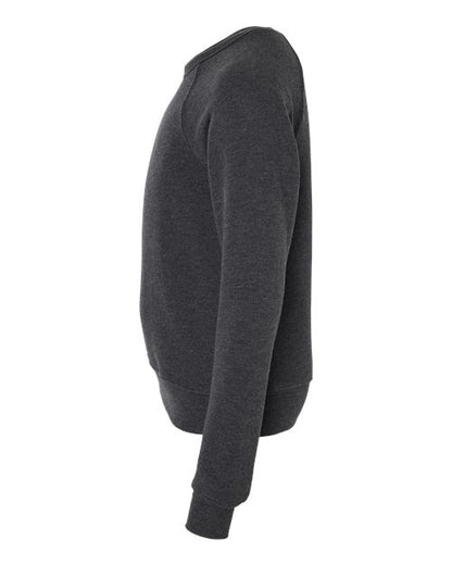 BELLA + CANVAS 3901Y Dark Grey Heather direct side