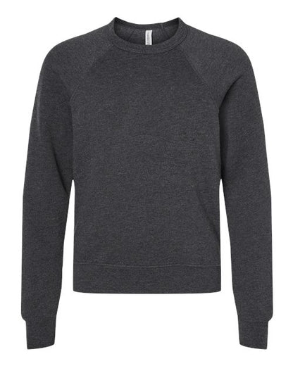 BELLA + CANVAS 3901Y Dark Grey Heather front