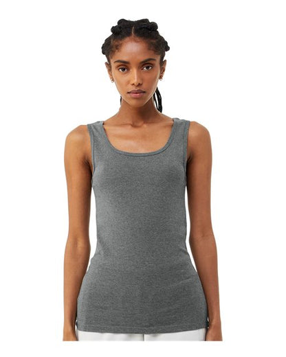 BELLA + CANVAS 1081 Deep Heather model front