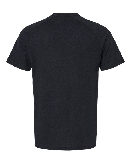 BELLA + CANVAS 3201 Black Heather back