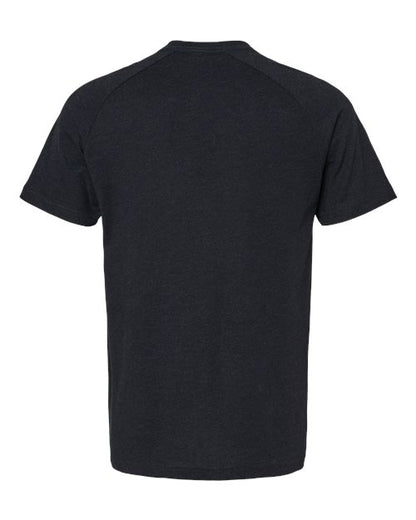 BELLA + CANVAS 3201 Black Heather back