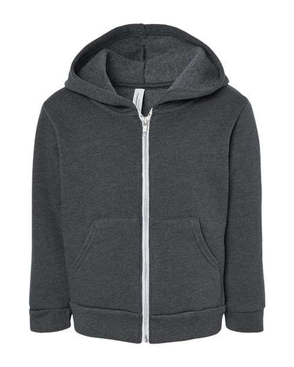 BELLA + CANVAS 3739T Dark Grey Heather front