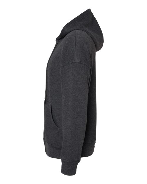 BELLA + CANVAS 3759 Dark Grey Heather direct side