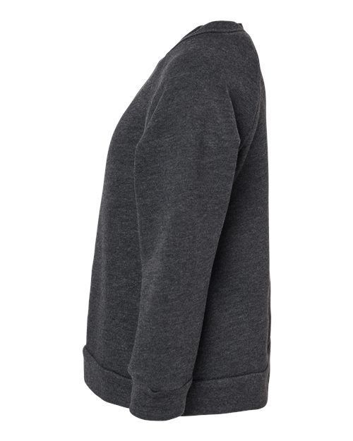 BELLA + CANVAS 3901T Dark Grey Heather direct side