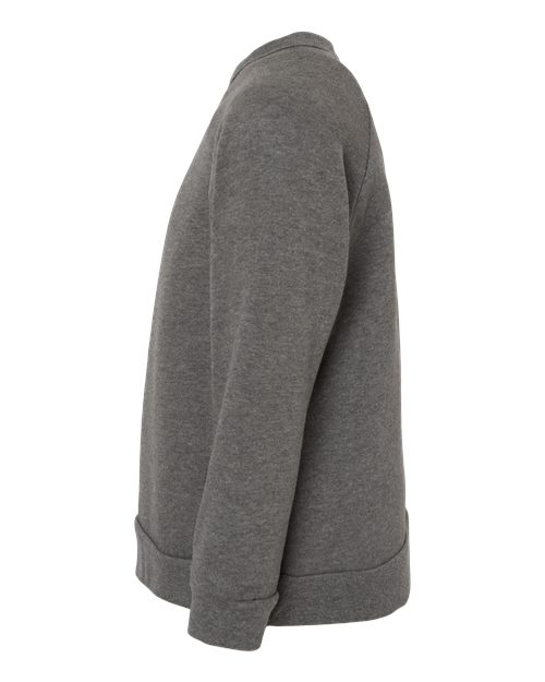 BELLA + CANVAS 3901T Deep Heather direct side