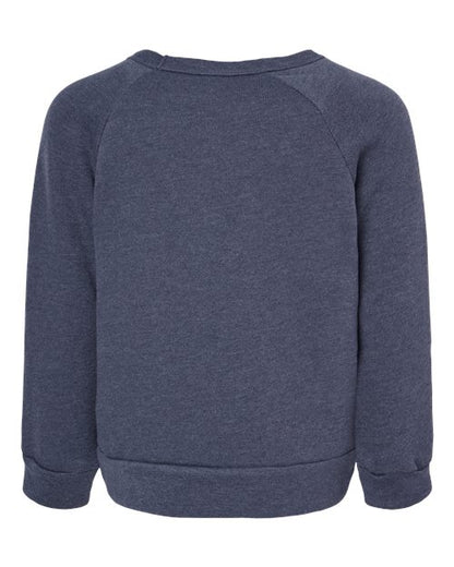 BELLA + CANVAS 3901T Heather Navy back
