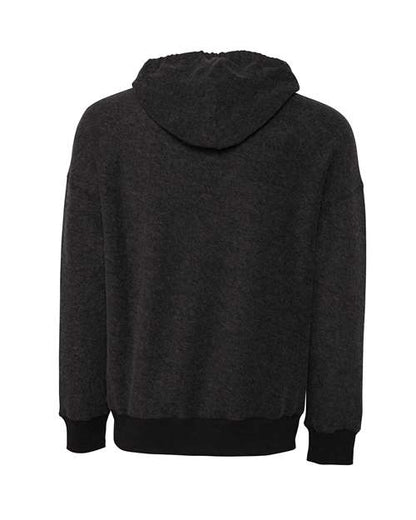 BELLA + CANVAS 3329 Black Heather back