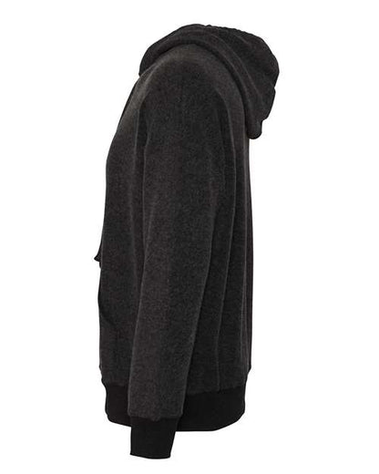 BELLA + CANVAS 3329 Black Heather direct side