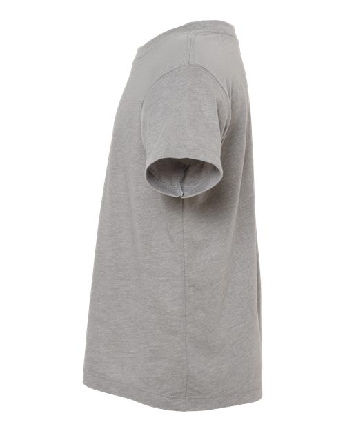 BELLA + CANVAS 3413T Athletic Grey Triblend direct side