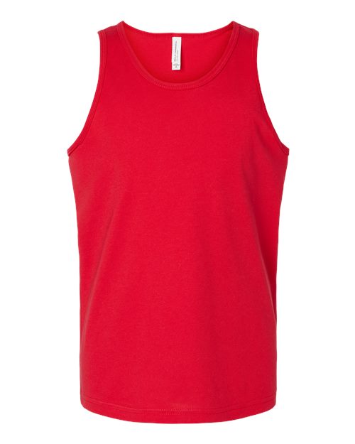 BELLA + CANVAS 3480Y Red front