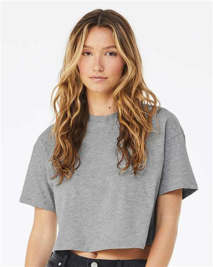 BELLA + CANVAS 6482 Athletic Heather model front
