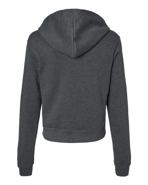 BELLA + CANVAS 7519 Dark Grey Heather back