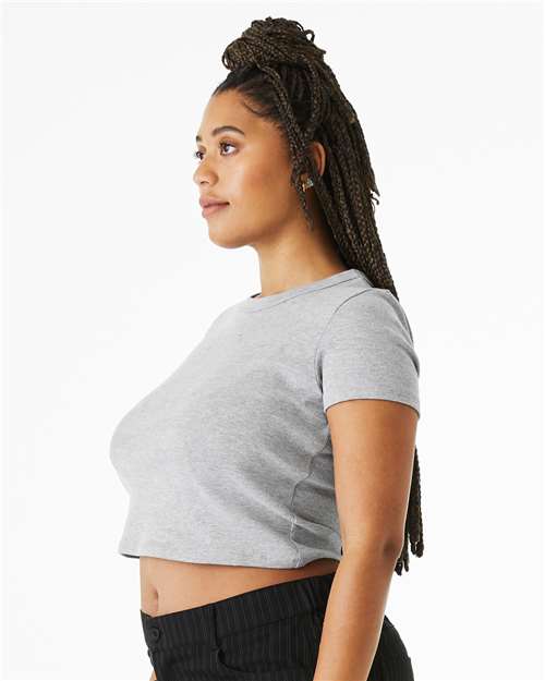 BELLA + CANVAS 1010 Athletic Heather model side