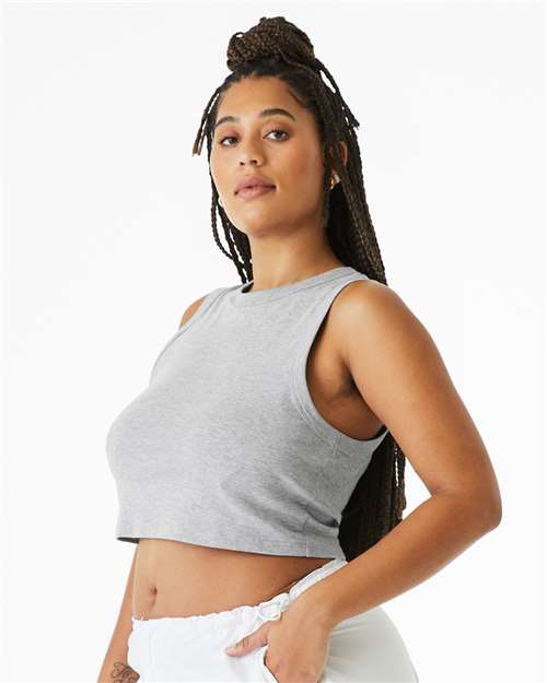 BELLA + CANVAS 1013 Athletic Heather model side