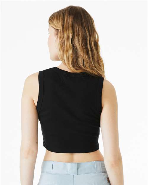 BELLA + CANVAS 1013 Solid Black Blend model back