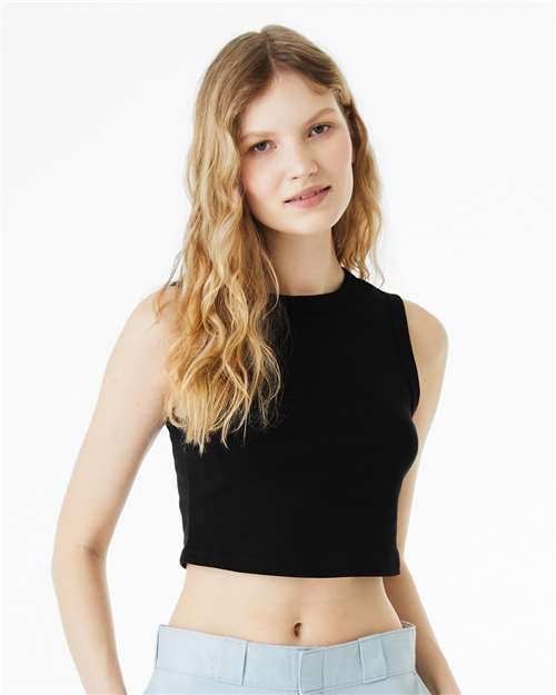 BELLA + CANVAS 1013 Solid Black Blend model front