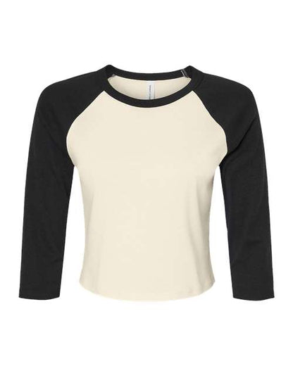 BELLA + CANVAS 1200 Natural/ Black front