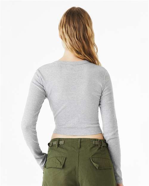BELLA + CANVAS 1501 Athletic Heather model back