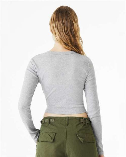 BELLA + CANVAS 1501 Athletic Heather model back
