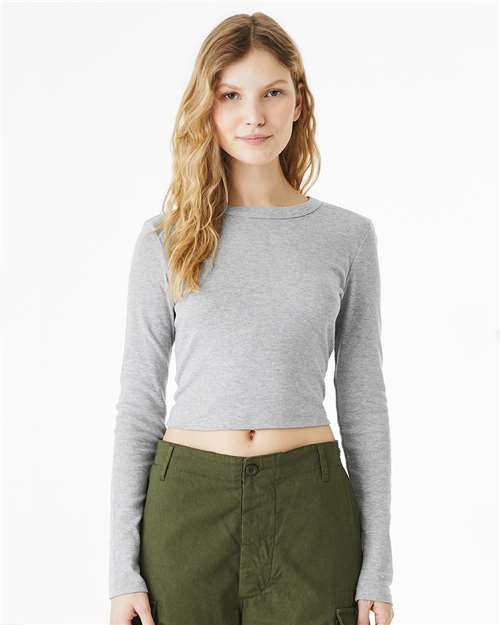 BELLA + CANVAS 1501 Athletic Heather model front