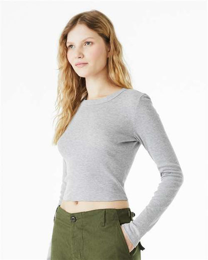 BELLA + CANVAS 1501 Athletic Heather model side