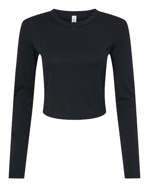 BELLA + CANVAS 1501 Solid Black Blend front