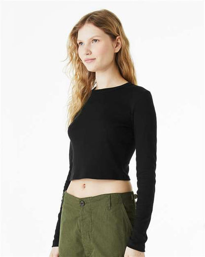 BELLA + CANVAS 1501 Solid Black Blend model side