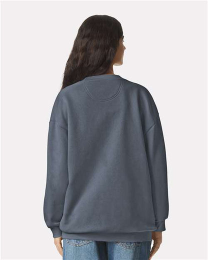 American Apparel RF496 Asphalt model back