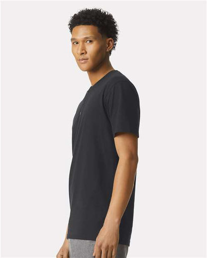 American Apparel 2004CVC Black model side