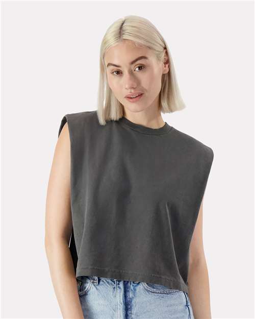 American Apparel 307GD Faded Black model front