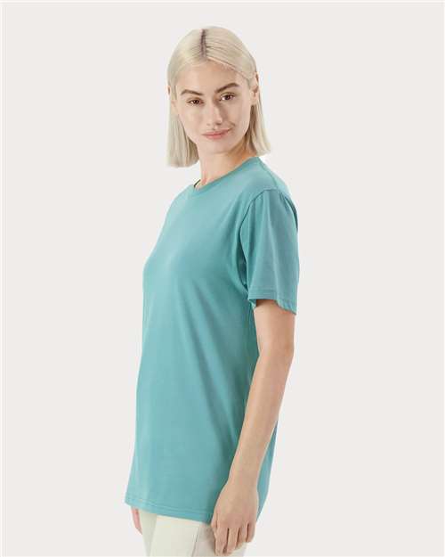 American Apparel 5389 Sueded Arctic model side