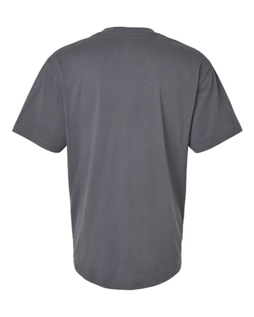 American Apparel 5389 Sueded Asphalt back