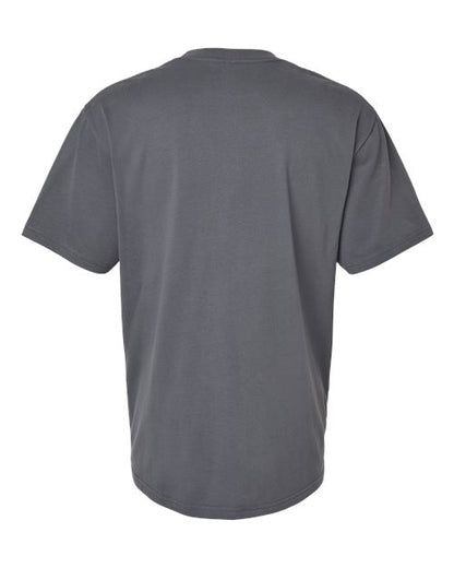 American Apparel 5389 Sueded Asphalt back