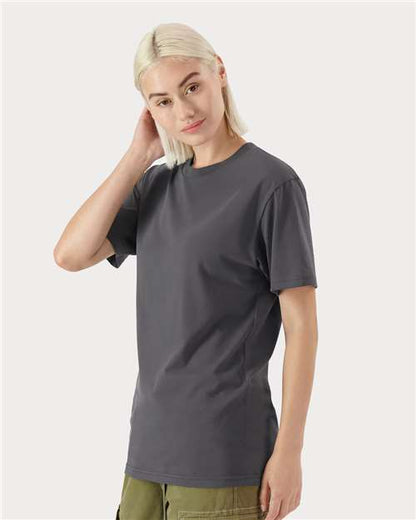 American Apparel 5389 Sueded Asphalt model side