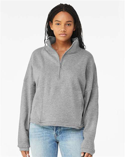 BELLA + CANVAS 3953 Athletic Heather model front