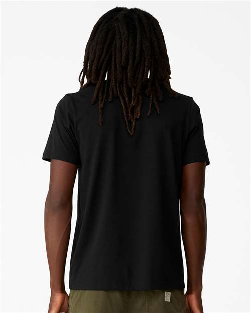 BELLA + CANVAS 3001ECO Black model back