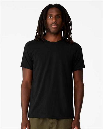 BELLA + CANVAS 3001ECO Black model front