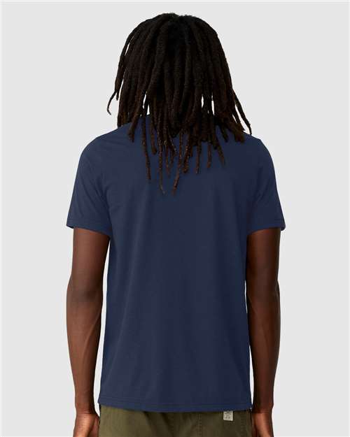 BELLA + CANVAS 3001ECO Navy model back