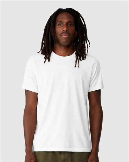 BELLA + CANVAS 3001ECO White model front