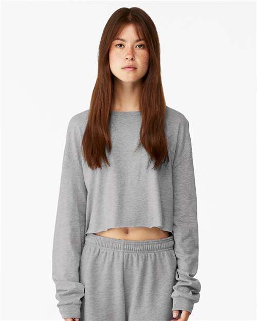 BELLA + CANVAS 6501 Athletic Heather model front
