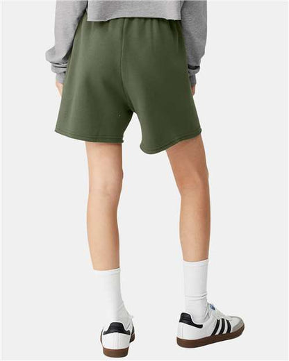 BELLA + CANVAS 3797 Military Green model back