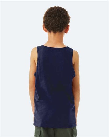 BELLA + CANVAS 3480Y Navy model back